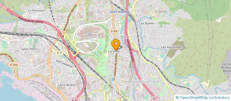 localisation de l'entreprise MADAME MICHELINE BECIR à MARSEILLE