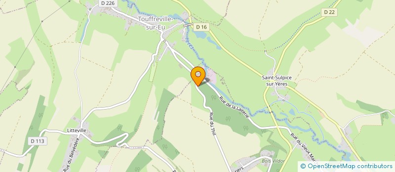 localisation de l'entreprise MADAME MICHELINE BELLENGREVILLE  CUVERVILLE-SUR-YERES