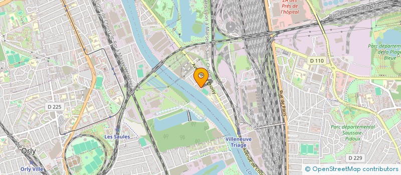 localisation de l'entreprise MADAME MICHELINE BIGEARGEAL à VILLENEUVE-SAINT-GEORGES