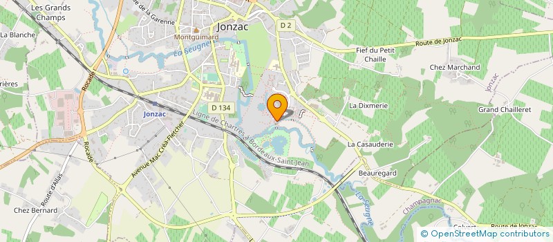 localisation de l'entreprise MADAME MICHELINE BIGOT  REAUX SUR TREFLE