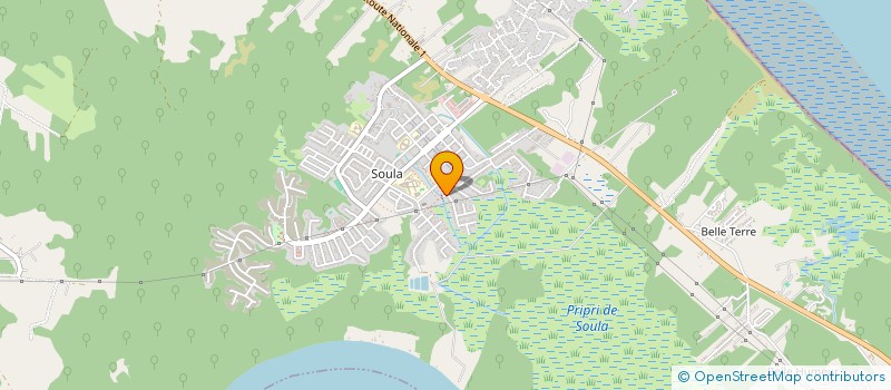 localisation de l'entreprise MADAME MICHELINE BITHIOME  MACOURIA