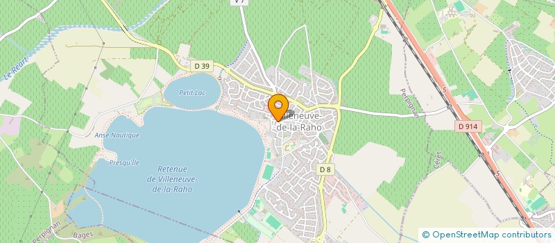 localisation de l'entreprise MADAME MICHELINE BOUCHER  VILLENEUVE-DE-LA-RAHO