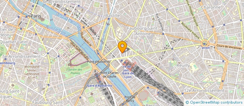 localisation de l'entreprise MADAME MICHELINE BOUCHEZ  PARIS