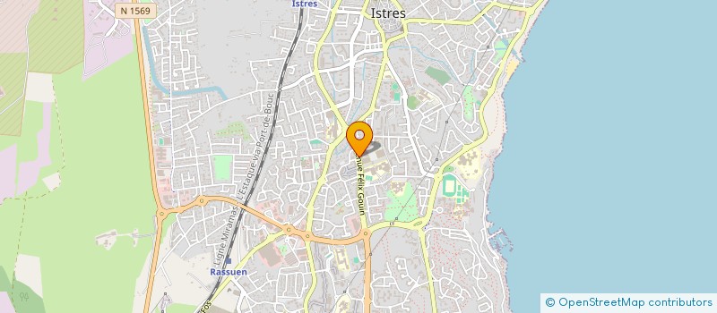 localisation de l'entreprise MADAME MICHELINE BRENIER à ISTRES