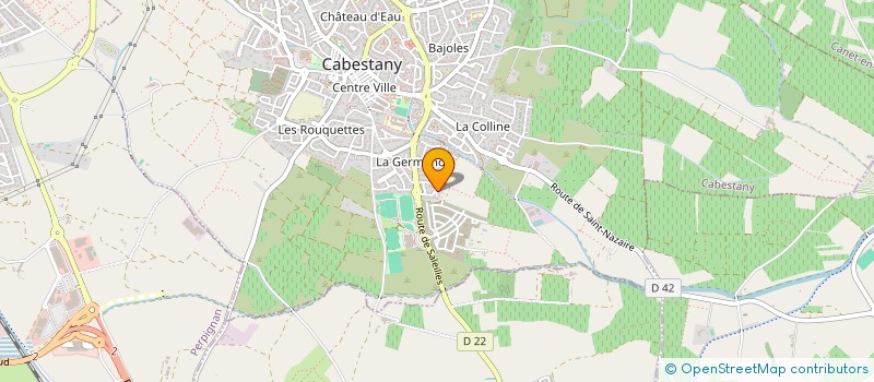 localisation de l'entreprise MADAME MICHELINE BROC  CABESTANY