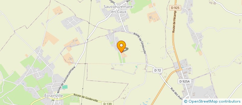 localisation de l'entreprise MADAME MICHELINE CAVELLIER  GODERVILLE