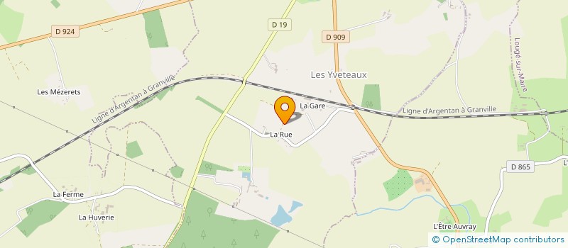 localisation de l'entreprise MADAME MICHELINE CHRETIEN à PUTANGES-LE-LAC