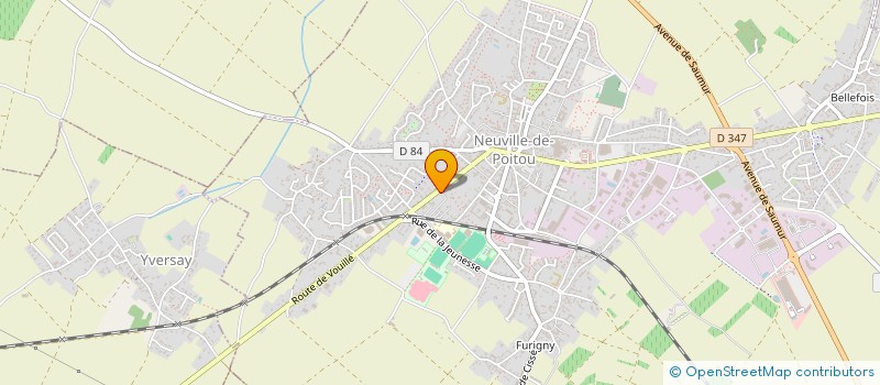 localisation de l'entreprise MADAME MICHELINE CLAIR  NEUVILLE-DE-POITOU