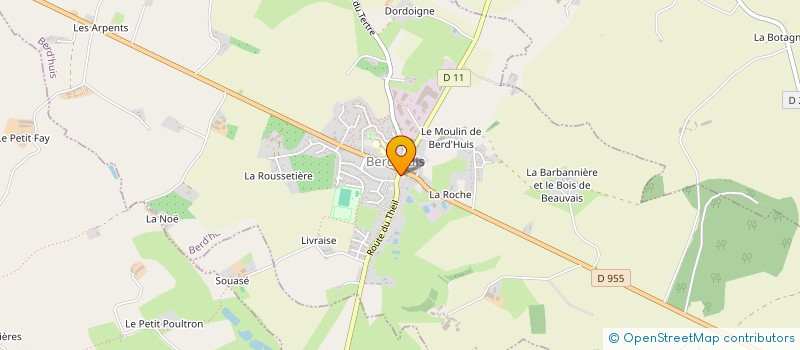 localisation de l'entreprise MADAME MICHELINE CONSTANTIN à BERD'HUIS