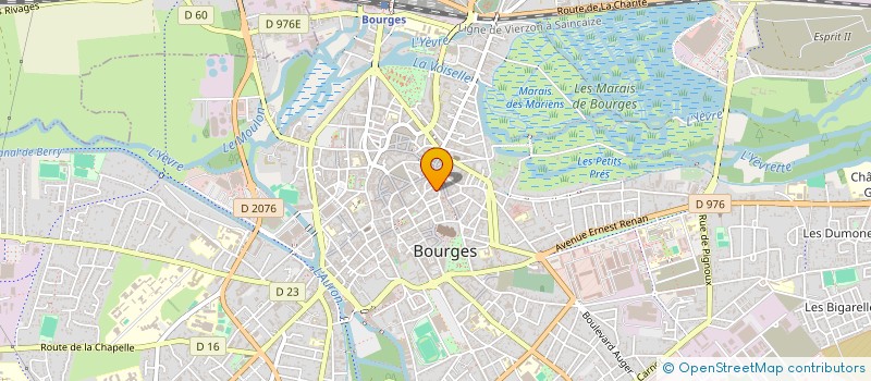 localisation de l'entreprise MADAME MICHELINE DALMAYRAC  BOURGES