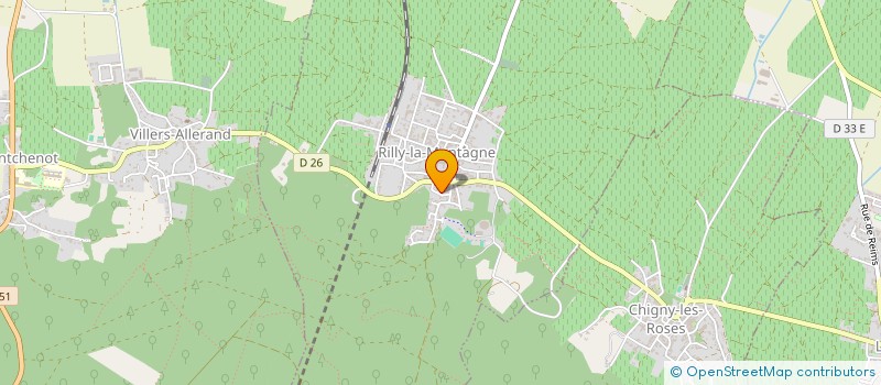 localisation de l'entreprise MADAME MICHELINE DARDELET  RILLY-LA-MONTAGNE