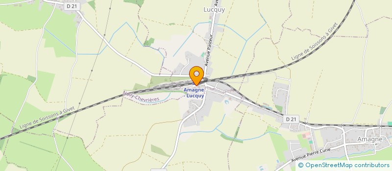 localisation de l'entreprise MADAME MICHELINE DE REKENEIRE  TAGNON