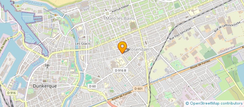 localisation de l'entreprise MADAME MICHELINE DELAETER à DUNKERQUE