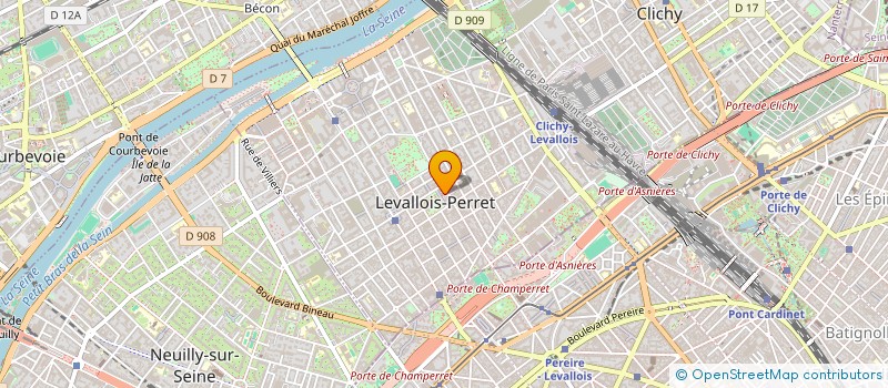 localisation de l'entreprise MADAME MICHELINE DELAHAYE à LEVALLOIS-PERRET
