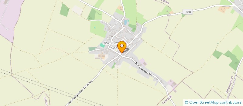 localisation de l'entreprise MADAME MICHELINE DENOYELLE à AVESNES-LE-SEC