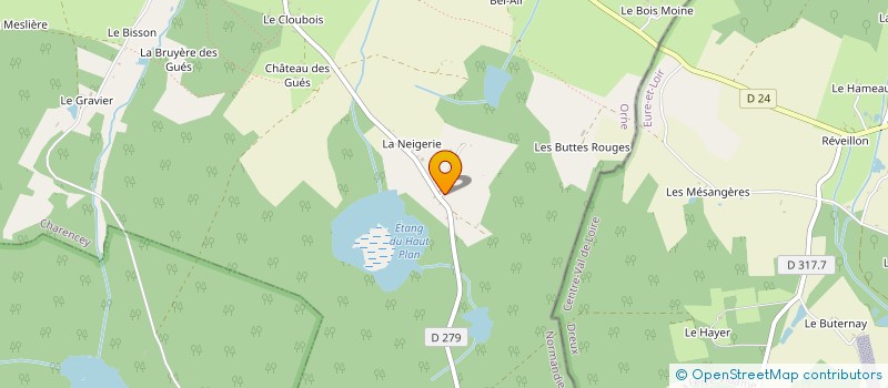 localisation de l'entreprise MADAME MICHELINE DRIEUX à CHARENCEY