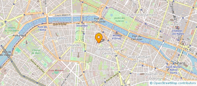 localisation de l'entreprise MADAME MICHELINE DUPUY  PARIS