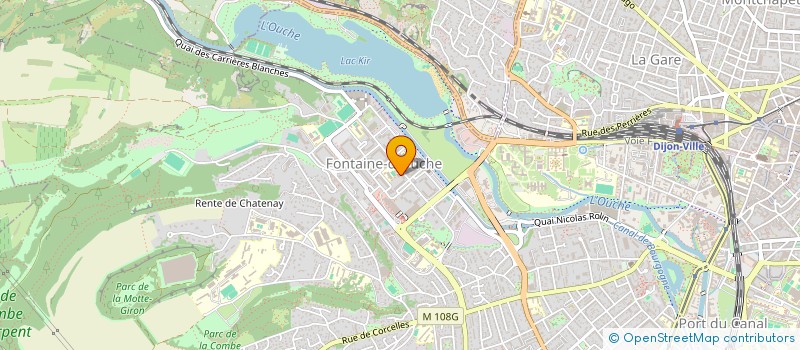 localisation de l'entreprise MADAME MICHELINE FIRINGA  DIJON