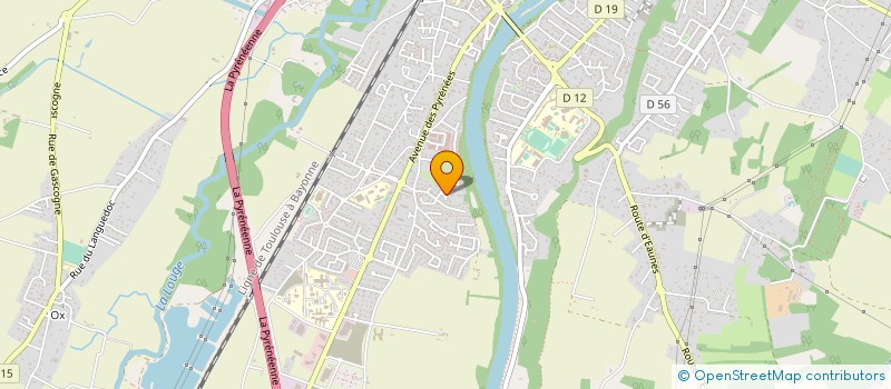 localisation de l'entreprise MADAME MICHELINE FRANCOIS-HAUGRIN  MURET