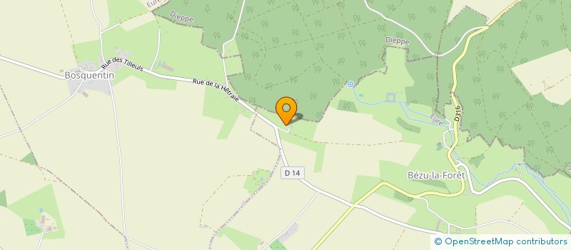 localisation de l'entreprise MADAME MICHELINE FREBOURG  BEZU-LA-FORET