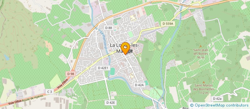 localisation de l'entreprise MADAME MICHELINE GARGOTTIN  LA LONDE-LES-MAURES