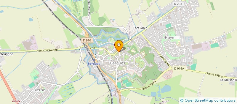 localisation de l'entreprise MADAME MICHELINE HARS  BERGUES