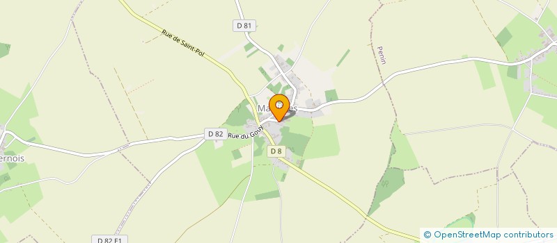 localisation de l'entreprise MADAME MICHELINE HAUTECOEUR  MAIZIERES