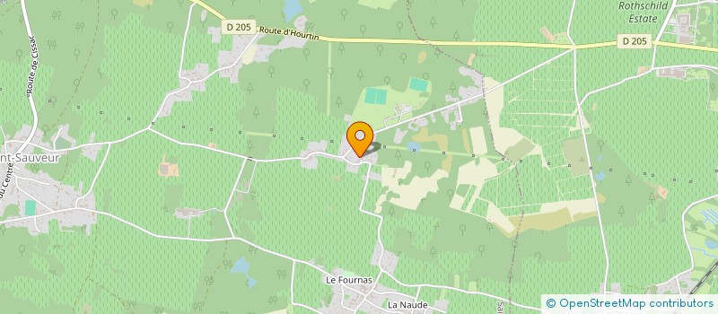 localisation de l'entreprise MADAME MICHELINE HERNANDEZ  SAINT-SAUVEUR