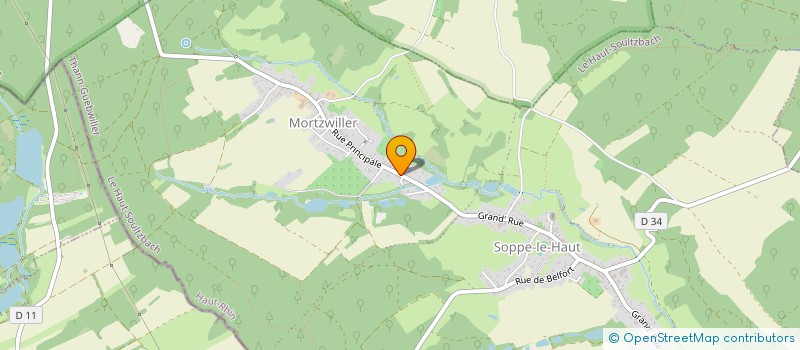 localisation de l'entreprise MADAME MICHELINE JEAN-CHARLES  SOPPE-LE-BAS