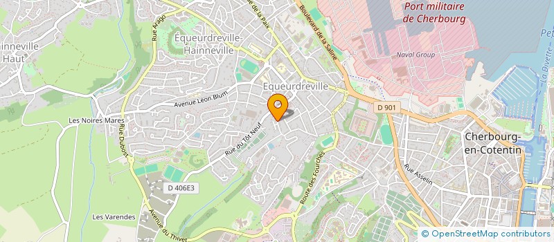 localisation de l'entreprise MADAME MICHELINE LAMY à CHERBOURG-EN-COTENTIN