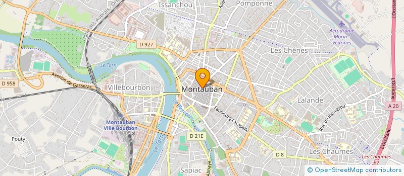 localisation de l'entreprise MADAME MICHELINE LECLERQ-SARECH  MONTAUBAN