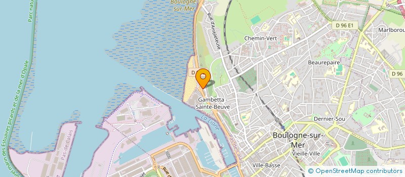 localisation de l'entreprise MADAME MICHELINE MACHEBOEUF à BOULOGNE-SUR-MER