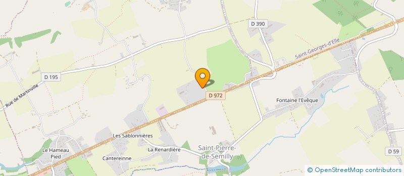 localisation de l'entreprise MADAME MICHELINE MARS  SAINT-ANDRE-DE-L'EPINE