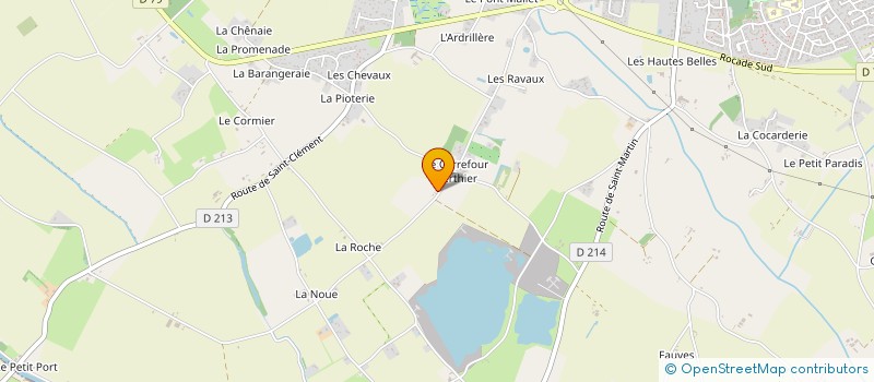 localisation de l'entreprise MADAME MICHELINE MARTINEAU à LONGUE-JUMELLES