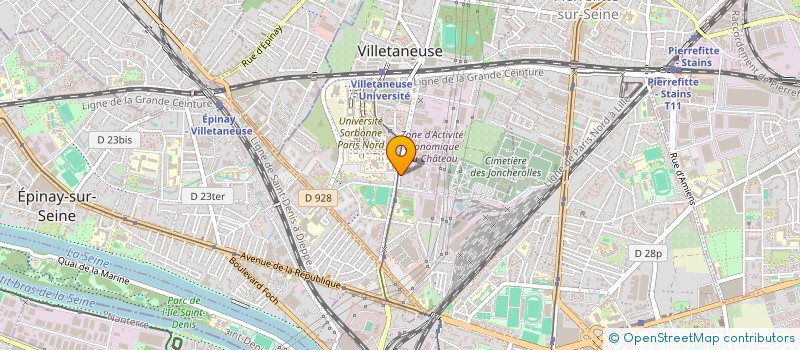 localisation de l'entreprise MADAME MICHELINE MASSE  VILLETANEUSE