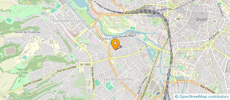 localisation de l'entreprise MADAME MICHELINE MICHEL à DIJON