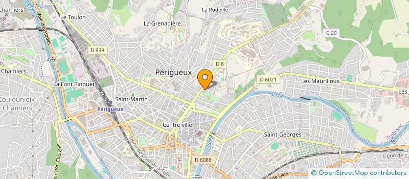 localisation de l'entreprise MADAME MICHELINE MORISSONNEAU  PERIGUEUX