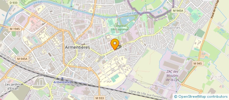 localisation de l'entreprise MADAME MICHELINE MUYLAERT  ARMENTIERES