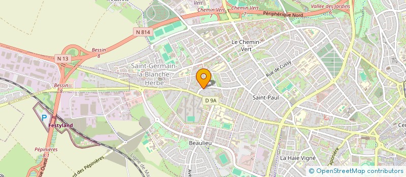 localisation de l'entreprise MADAME MICHELINE NICOLLE à CAEN