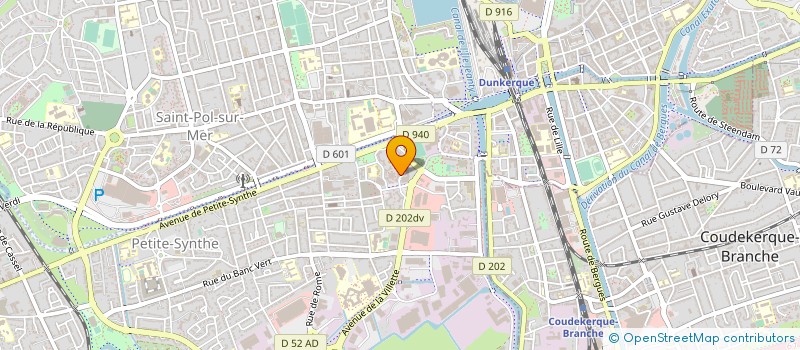 localisation de l'entreprise MADAME MICHELINE OUTTERS à DUNKERQUE