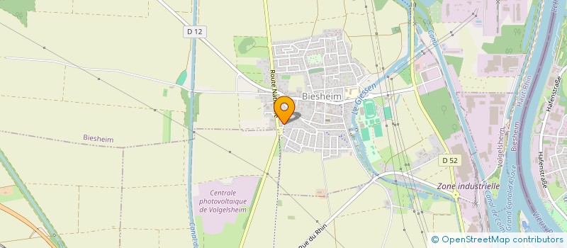 localisation de l'entreprise MADAME MICHELINE PAPOT  BIESHEIM