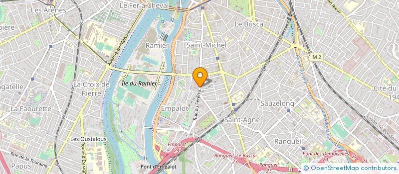 localisation de l'entreprise MADAME MICHELINE PERRIO à TOULOUSE