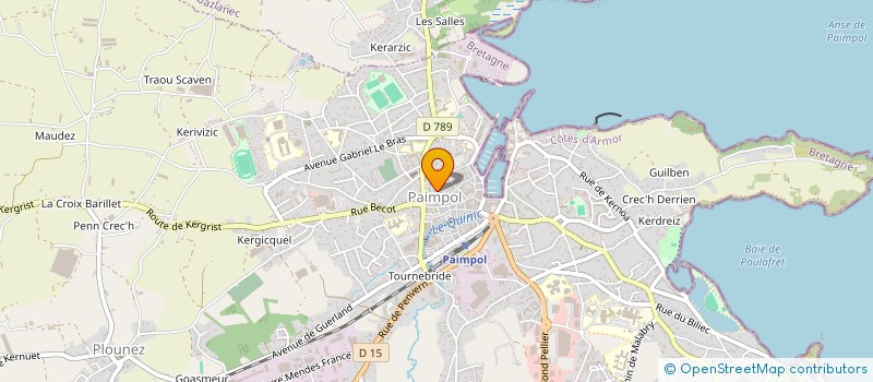 localisation de l'entreprise MADAME MICHELINE PHAN THANH QUAN  PAIMPOL