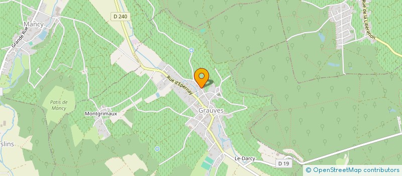 localisation de l'entreprise MADAME MICHELINE PRESSON  GRAUVES