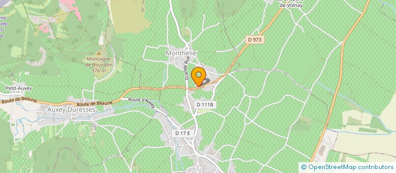 localisation de l'entreprise MADAME MICHELINE PRUNIER  AUXEY-DURESSES