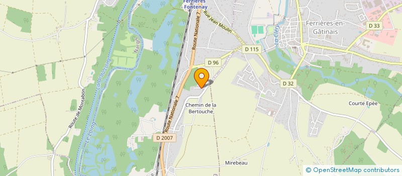 localisation de l'entreprise MADAME MICHELINE REMY à FONTENAY-SUR-LOING