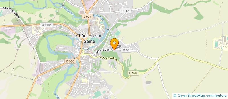 localisation de l'entreprise MADAME MICHELINE RENAULT à CHATILLON-SUR-SEINE