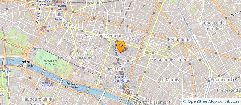 localisation de l'entreprise MADAME MICHELINE ROCHE à PARIS