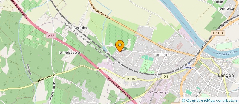 localisation de l'entreprise MADAME MICHELINE ROUIMEL  TOULENNE