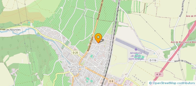 localisation de l'entreprise MADAME MICHELINE STAUMONT à NUITS-SAINT-GEORGES